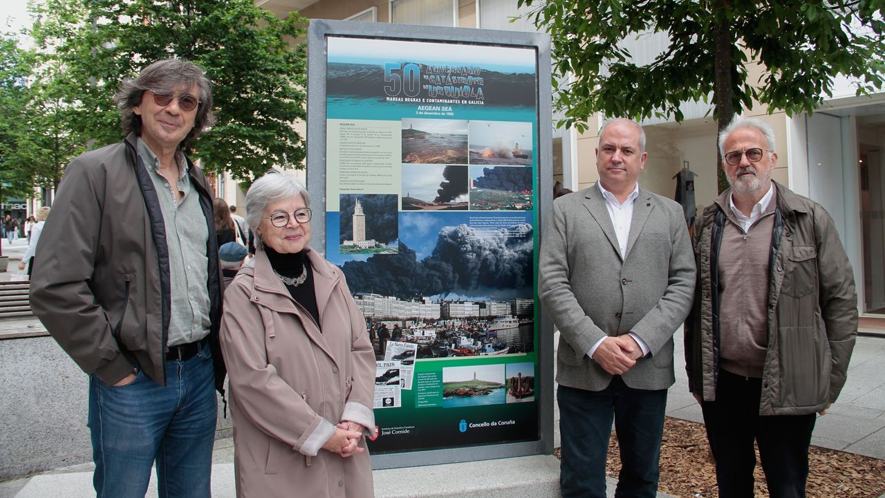 A Coruña recupera la memoria del Urquiola en el cincuenta aniversario de su naufragio
