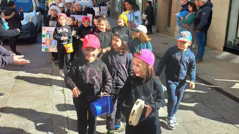 Desfile escolar del CEIP Curros Enrquez de Celanova