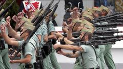 Los c�nticos machistas de la Legi�n