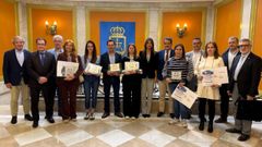 Comercios premiados en el II Concurso de Escaparates del Rally Blendio Princesa de Asturias