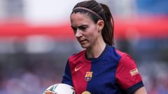 Aitana Bonmat�.La centrocampista del Barcelona Aitana Bonmat�