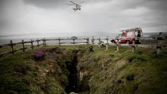 Operativo de b�squeda en Seixo Branco