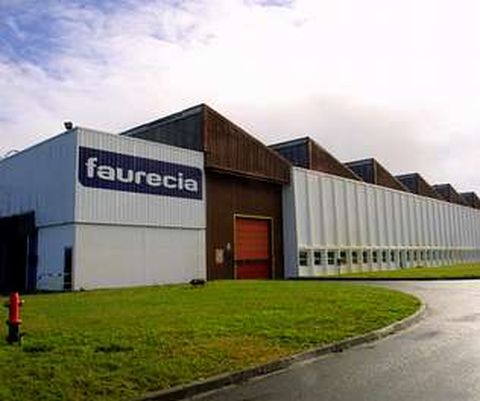 Faurecia es una de las empresas más importantes del polígono de San Cibrao das Viñas