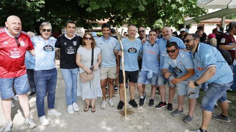 <span lang= gl >Organizadores das edici�ns anteriores e da vindeira, na Romar�a de Allariz do ano pasado.</span>