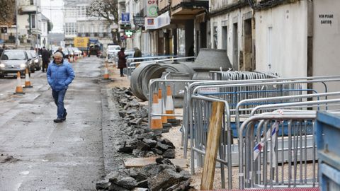 La obra de la ra da Pravia incluye tambin lar renovacin de tuberas. 