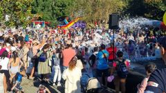 Fiesta infantil en Freixeiro, este domingo.