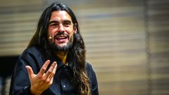 Laxe, este mircoles, en el Festival de Cine de Santander.