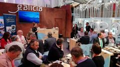 El puesto de la Xunta en la Seafood Expo Global del 2019, celebrada en Bruselas y cuya pr�xima edici�n est� programada en Barcelona
