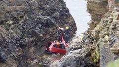 Espectacular accidente en A Rapadoira