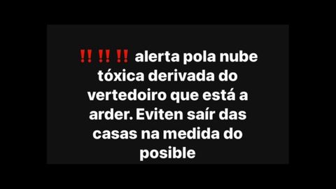 Alerta enviada por el Concello de A Rúa