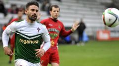 Kike M�rquez, una de las opciones para el ataque del Racing de Ferrol en el campo del Lealtad