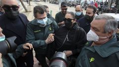 Isabel Pantoja, a su llegada a los juzgados de M�laga