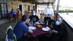 Imagen del Xoi�a cuando reabri� tras el desconfinamiento de Foz