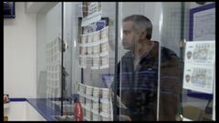 La administraci�n de loter�a situada en la Praza Maior de Viveiro, la pasada navidad