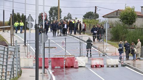 Inauguración del nuevo vial perimetral de Montecelo