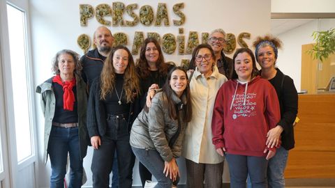 El centro de Amicos recibi� la visita del comit� t�cnico de revalorizaci�n de basuras pl�sticas marinas del proyecto Lab-Mar.