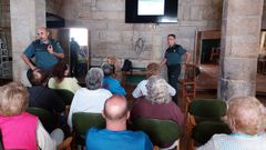 Charla sobre prevenci�n del Plan Mayor de la Guardia Civil. 