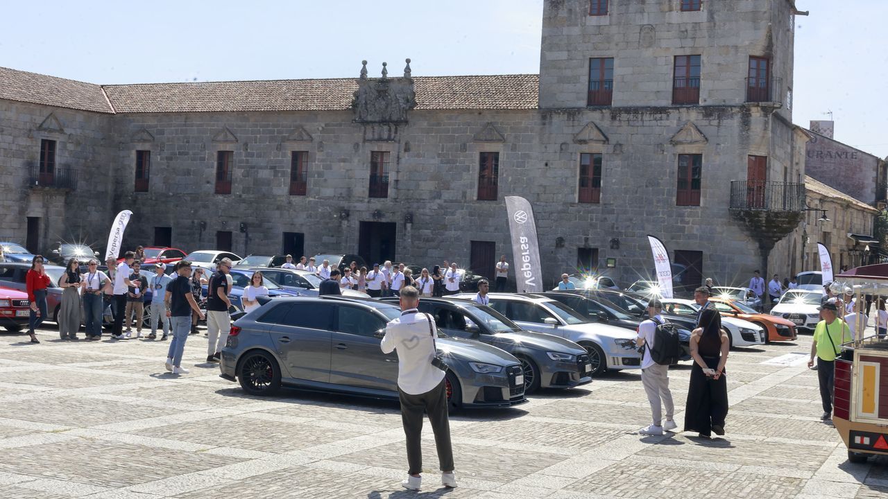 Más de medio centenar de vehículos Audi relevan a Ferrari en el escaparate de Fefiñáns