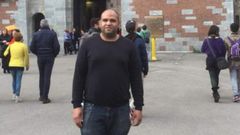 Humberto Teixeira, paciente dado de alta del coronavirus en el �rea sanitaria de Ferrol. 
