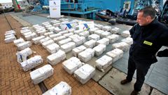 �ltimo alijo de coca�na incautado por Vigilancia Aduanera en Galicia