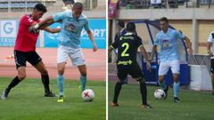 Lolo Gonz�lez y Javi Hern�ndez jugando en CD El Ejido