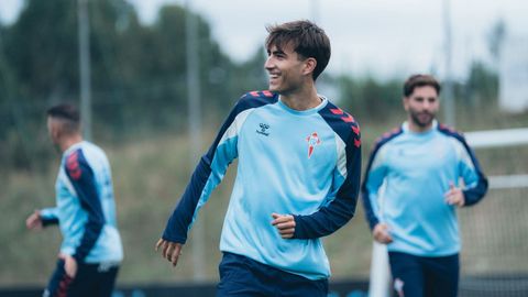 Javi Rodr�guez se incorpor� el lunes a la pretemporada del Celta.