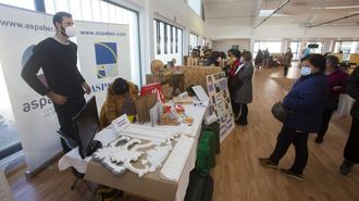 Imagen de archivo de una edición anterior de la Feira do Mercado Social