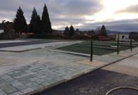 Las obras del nuevo acceso al cementerio, pr�ximas a finalizar.