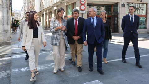 La alcaldesa y el presidente de la Diputacin recibieron al ministro de Inclusin, Jos Luis Escriv