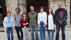 Grupo municipal do BNG no Concello de Lugo con Ana Pont�n e Olalla Rodil