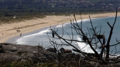 La playa de A Lanzada, en una foto de archivo