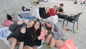 El San X�an de A Coru�a a pie de playa
