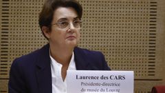 La directora del Louvre de Par�s,�Laurence des Cars.