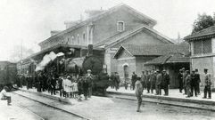 La estacin, en los aos en los que Fernndez Sols entr a trabajar en la fonda