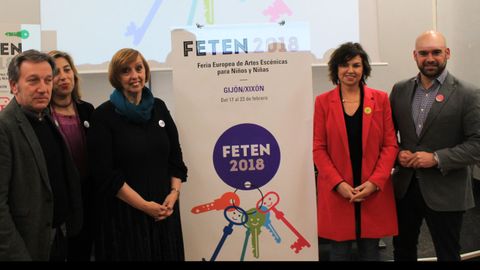 Un momento de la presentaci�n de Feten 2018
