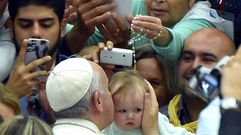 Bailes gitanos y cante flamenco en el encuentro con el Papa Francisco