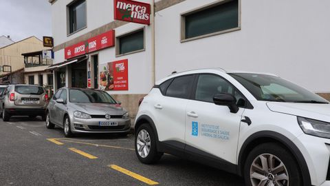 Supermercado de Meis en el que muri� intoxicado un hombre de 36 a�os a la tratar de restablecer el suministro el�ctrico con un generador