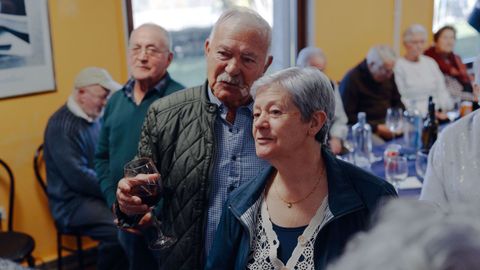 Visita de Rueda a la residencia de tiempo libre de O Carballi�o.