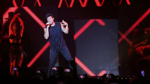 Ricky Martin en el concierto del Coliseum del 2017