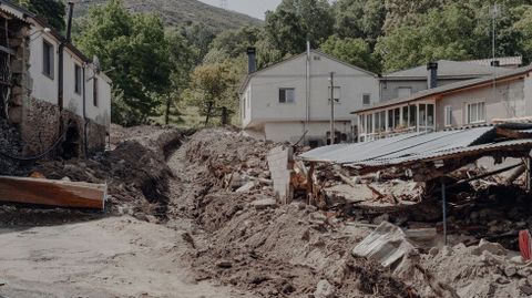 A Bouza es la zona cero de la riada.