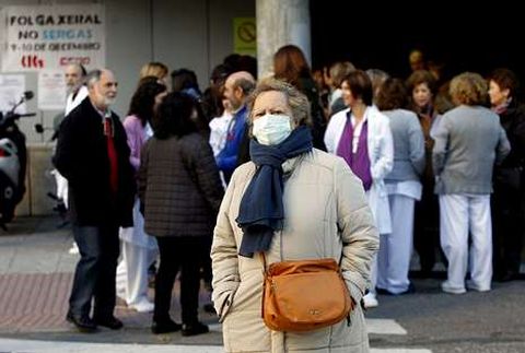 El Hospital Xeral de Vigo fue escenario de una protesta que hoy se repetir�.