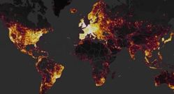 El mapa se�ala las ubicaciones de los corredores