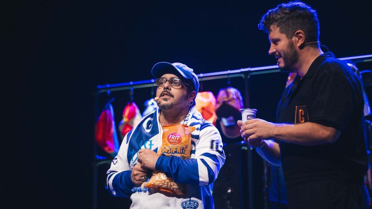 Carlos Blanco y Touriñán y Perdomo llenan el auditorio con sus espectáculos