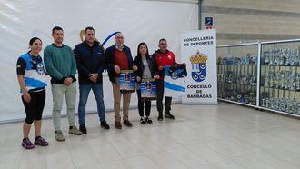 Un momento del acto de presentacin del Castro Trail