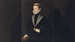 Juana de Austria, hija del emperador Carlos V y hermana de Felipe II, retratada en 1550 por Sofonisba Anguissola