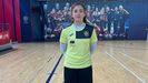 Lola, durante a recente concentracin da seleccin sub-17.