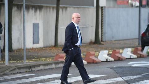 El abogado Gonzalo Boye a su llegada a la Audiencia Nacional.