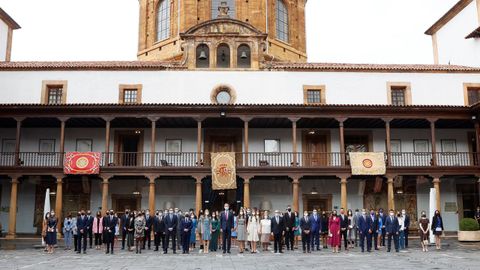 Audiencia a los alumnos ganadores de los premios fin de carrera de la Universidad de Oviedo