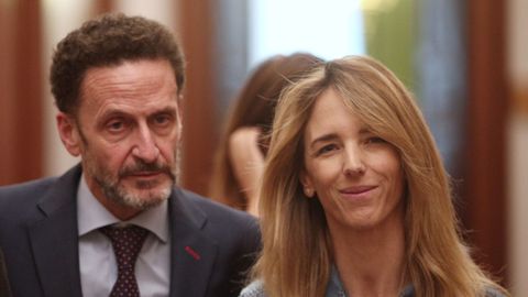 El portavoz adjunto de Cs en el Congreso, Edmundo Bal y la del PP, Cayetana �lvarez de Toledo