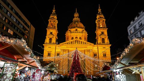 Mercadillo de Budapest.